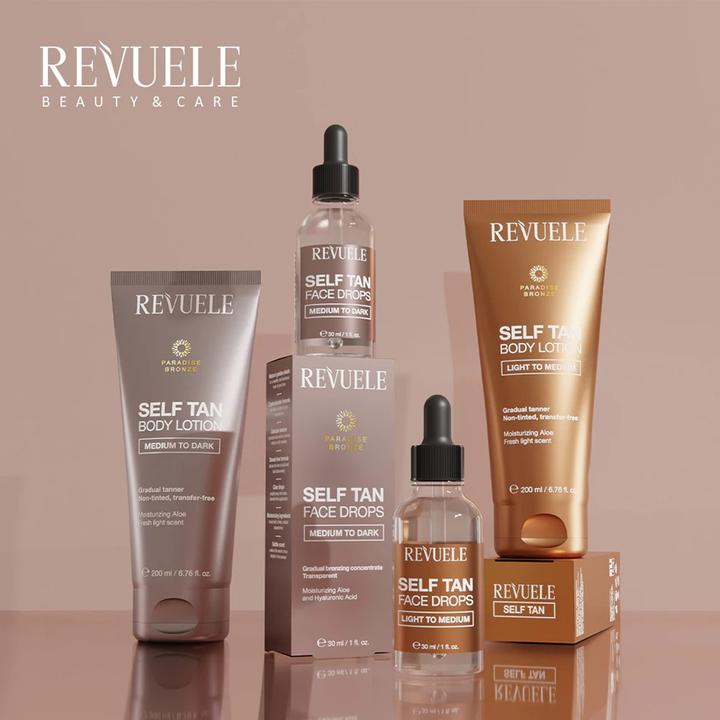 Productafbeelding Revuele Paradise Bronze zelfbruinende bodylotion - 200 ml (Zelfbruinend schuim, 200 ml)
