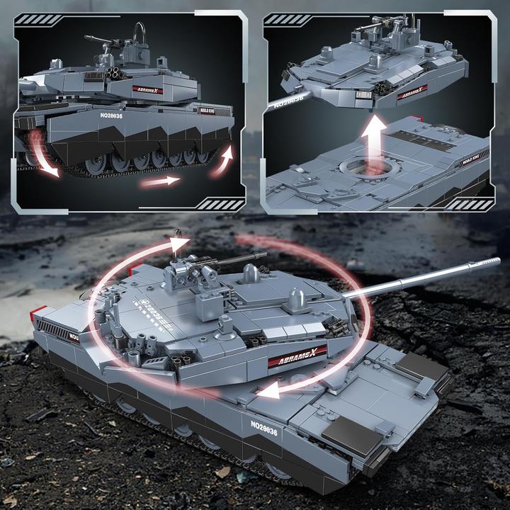 Image du produit Mould King ABRAMS-X Panzer