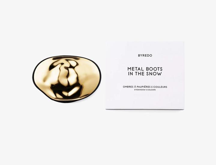 Actual product image Byredo Eyeshadow palette 5 shades (Metal Boots in the Snow)