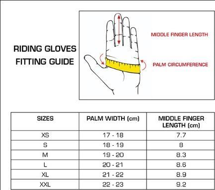 Immagine prodotto Premier Equine Guanto da equitazione in pelle Mizar (S)