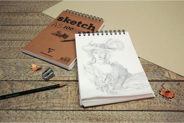 Produktbild Clairefontaine Trockene Techniken (A5)