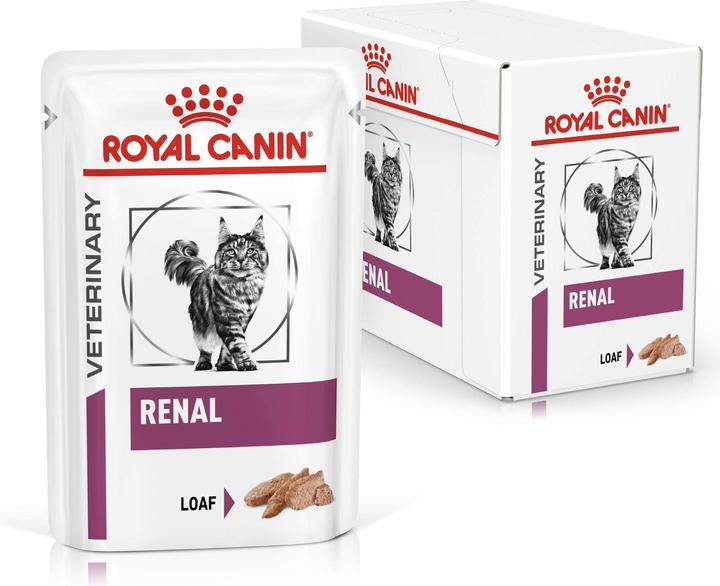 Produktbild Royal Canin Renal in Loaf (pâté) cat pouch 12 X 85 g (Adult, 1 Stk., 1020 g)