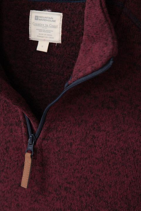 Produktbild Mountain Warehouse Idris II FleeceOberteil mit halbem Reissverschluss (4XL)