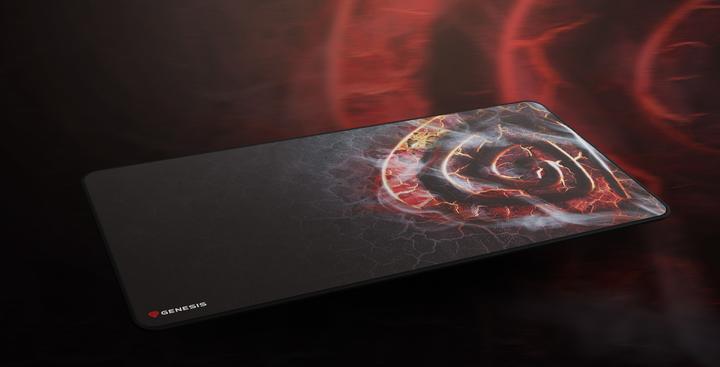 Image du produit Genesis Tapis de souris Carbon 500 MAXI LAVA G2 Edition, Multicolore, 450 x 900 x 2,5 mm (XL)