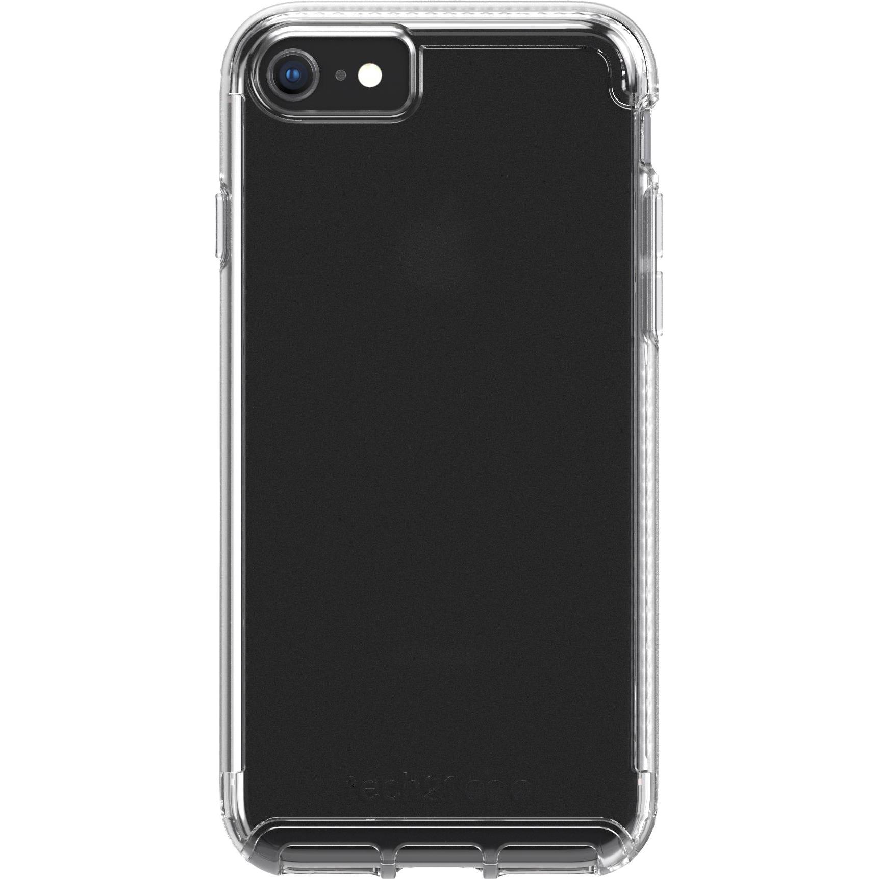 tech21 Pure Clear iPhone SE/8/7/6 Transparent (Apple iPhone SE), Smartphone Hülle, Transparent