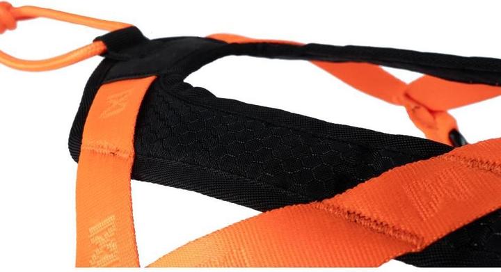 Actual product image Non-Stop Dogwear Non-Stop - Harness Rush - Black/Orange - 4 (4, Dog, Dog sport)