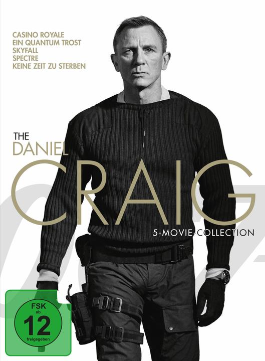 The Daniel Craig 5-Movie-Collection.DVD (DVD, 2022, English, German)