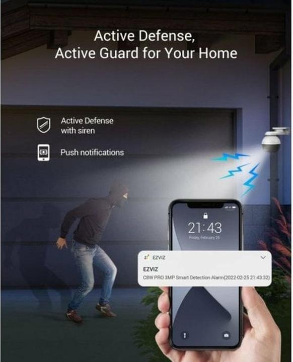 Actual product image EZVIZ C8W Pro (2048 x 1080 Pixels)