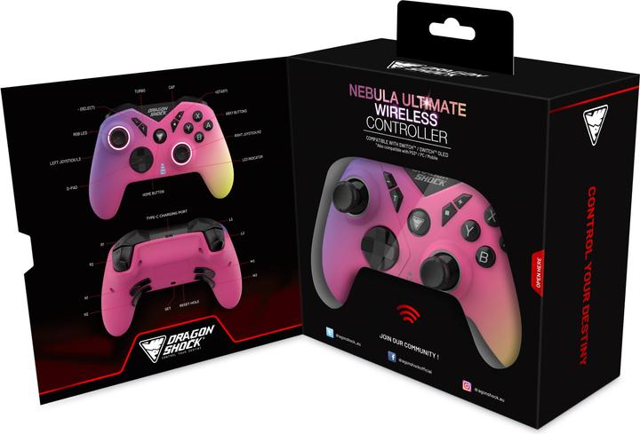 Productafbeelding DragonShock Controller Nebula Pro Draadloze Snoepschakelaar (Switch)