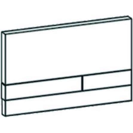 Schell Betätigungsplatte Zweimengenspülung weiss (032851599)