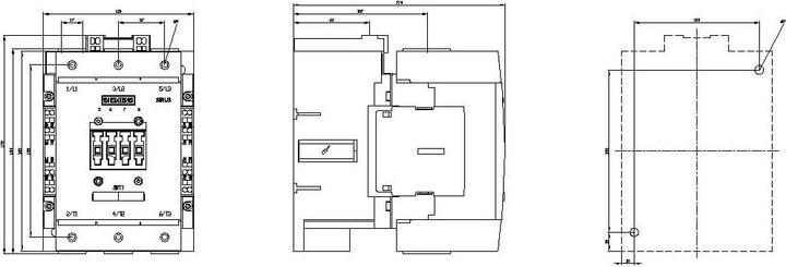 Produktbild Siemens Indus.Sector Schütz 3RT1054-3AS36