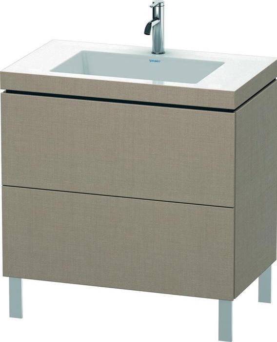 Actual product image Duravit Vanity unit L-CUBE m WT Vero Air 698x800x480mm 1 HL linen (480 mm, 800 mm)