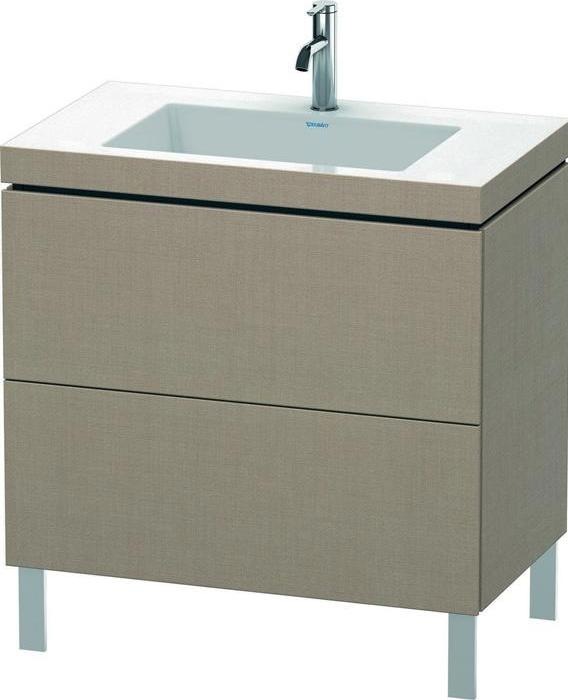 Produktbild Duravit Waschtischunterbau L-CUBE m WT Vero Air 698x800x480mm 1 HL leinen (480 mm, 800 mm)