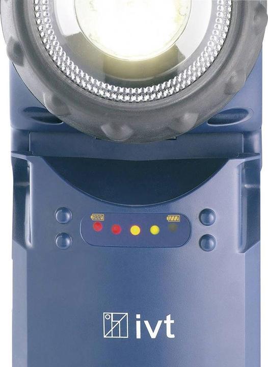 Actual product image IVT SMD LED Battery Operated Portable Spotlight PL-850-Li 240lm PL-850-3W-Li (12.50 cm, 240 lm)