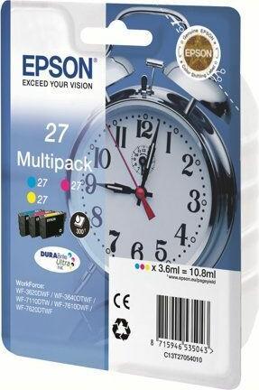 Image du produit Epson 27 Multipack DuraBrite Ultra (M, C, Y)