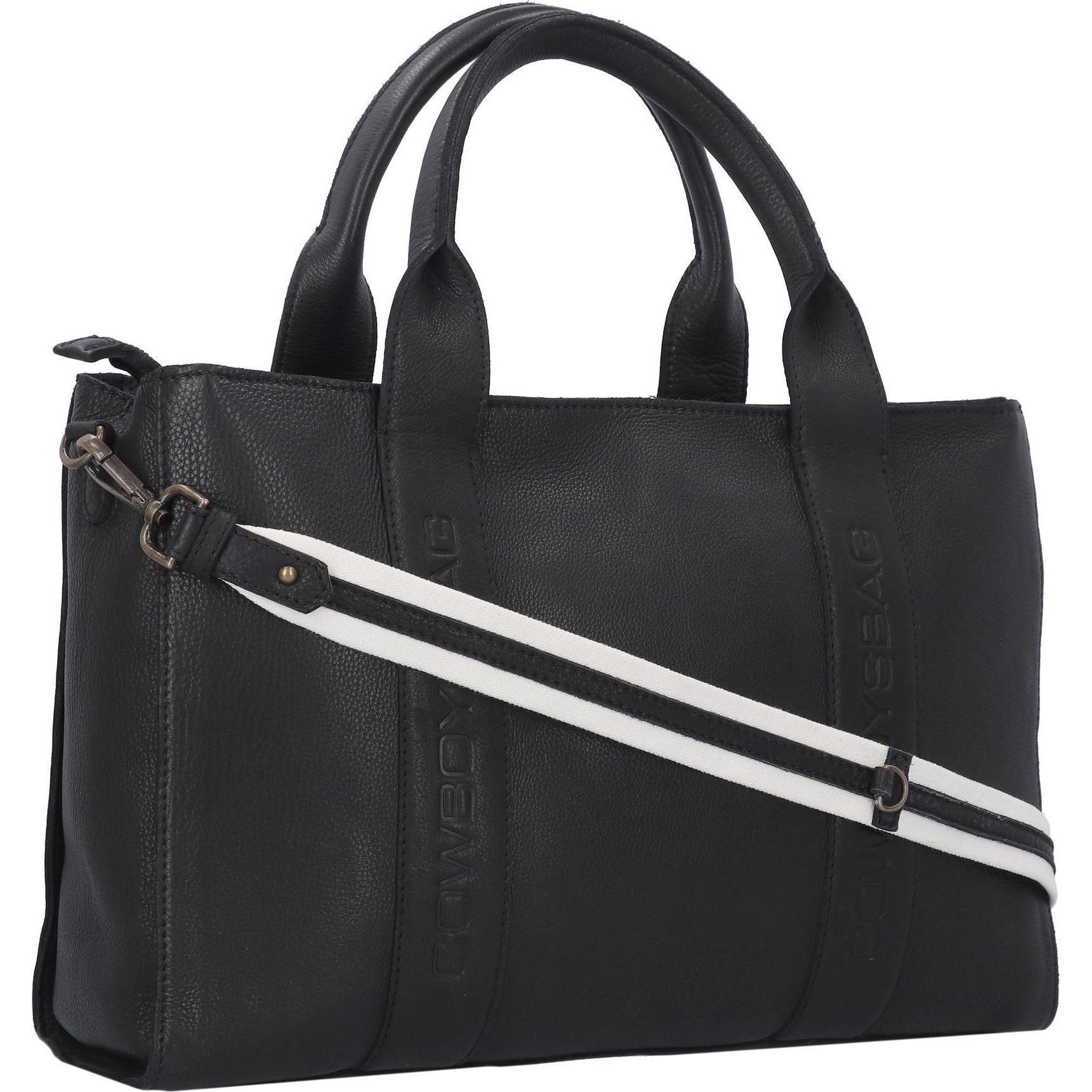 Thumbnail - Cowboysbag, Handtasche, Michigan Schultertasche Leder 37 cm, Schwarz