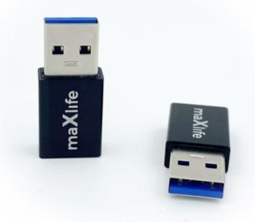 Produktbild Maxlife USB-C auf USB 3.0 Adapter (USB 3.2 Gen 1, 60 W)