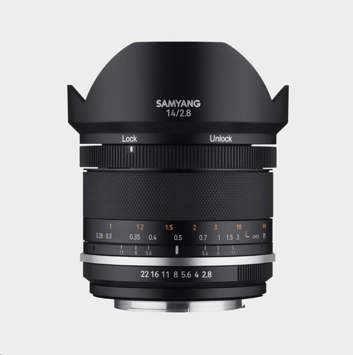 Image du produit Samyang 14mm f/2.8 MK2 Nikon F AE (Nikon F, Plein format, APS-C / DX)