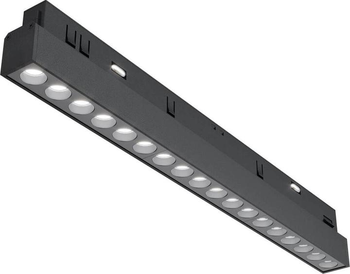 Actual product image Maytoni Points magnetic track system EXILITY 48V LED track light 18W 3000K Black 90Ra Warm