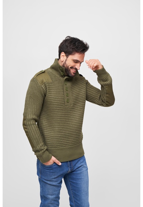 Produktbild Brandit Alpine Pullover Grösse L Farbe Oliv (L)
