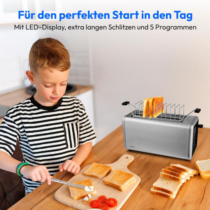 Produktbild Medion Life MD12103 Toaster silber