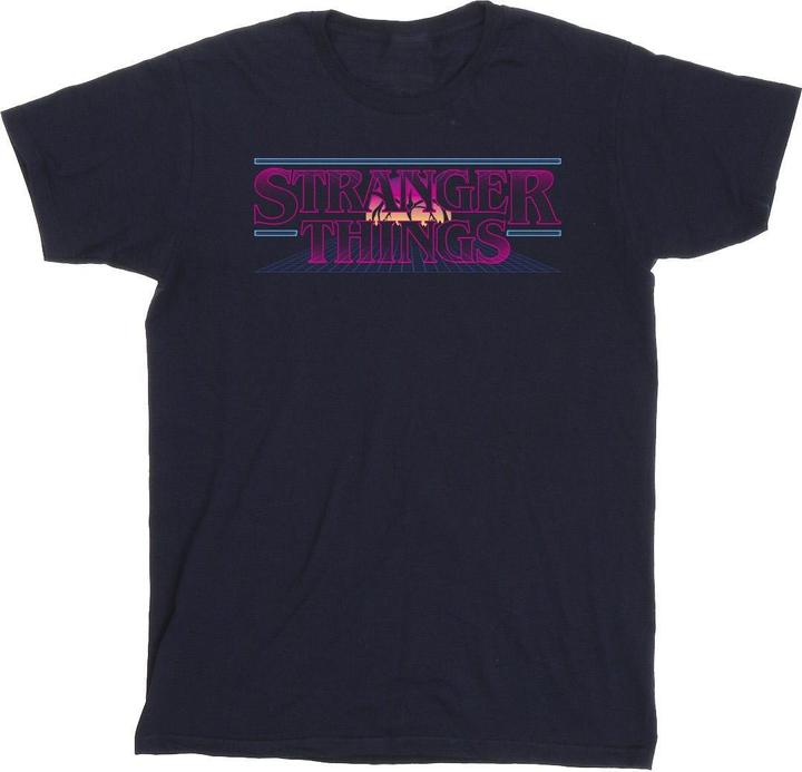 Produktbild Netflix Stranger Things Retro Title TShirt (S)
