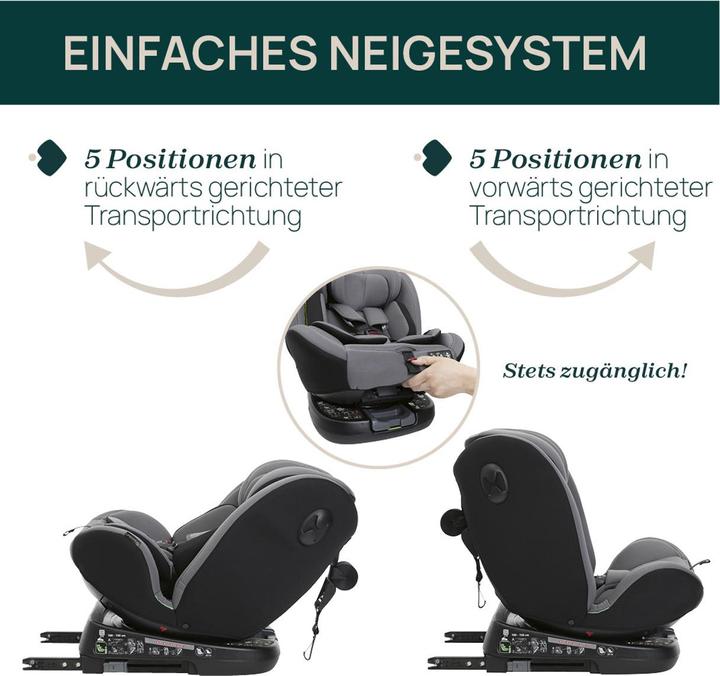 Actual product image Chicco UNICO EVO I-SIZE CLASSIC CAR SEAT 40 - 150 CM (Child seat, ECE R129/i-Size Standard)