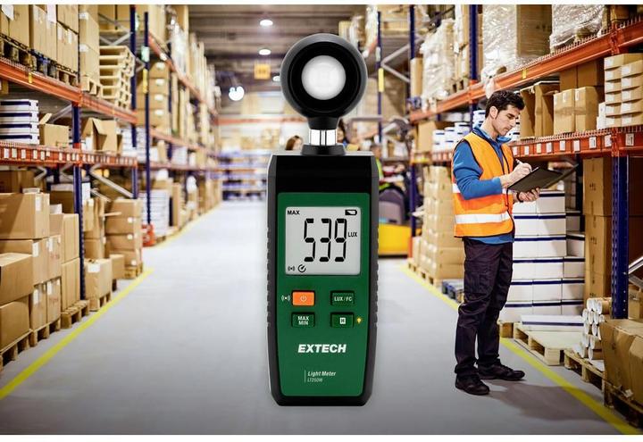 Actual product image Extech LT250W Luxmeter