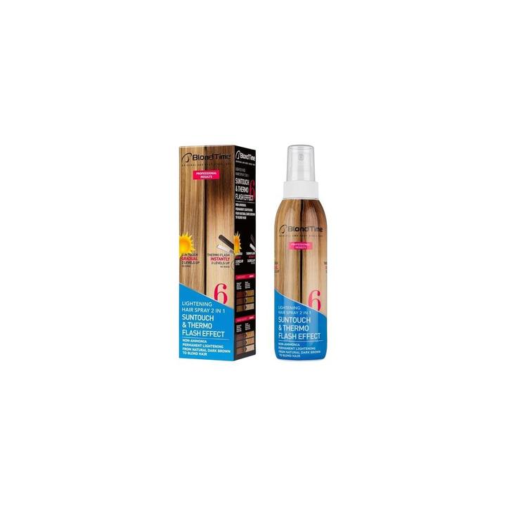 Blond Time Suntouched Hair Lightener Spray with Thermo Flash Effect
