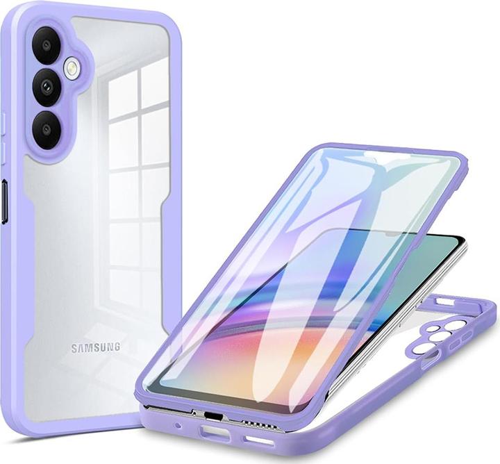Actual product image Techsuit - ColorVerse 360 Series + Screen Protector - Samsung Galaxy A34 5G - Purple (Samsung Galaxy A34 5G)