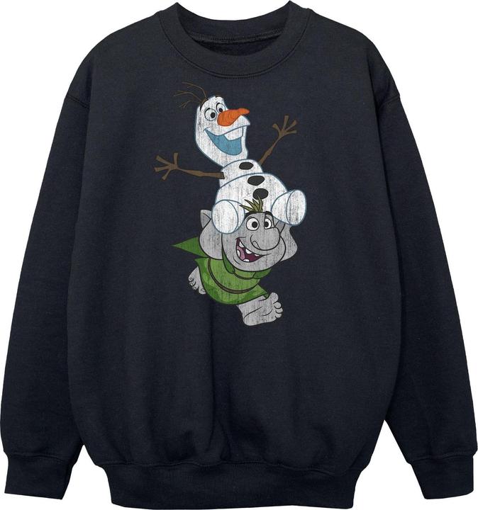 Produktbild Disney Frozen Olaf And Troll Sweatshirt Jungen (152, 158)