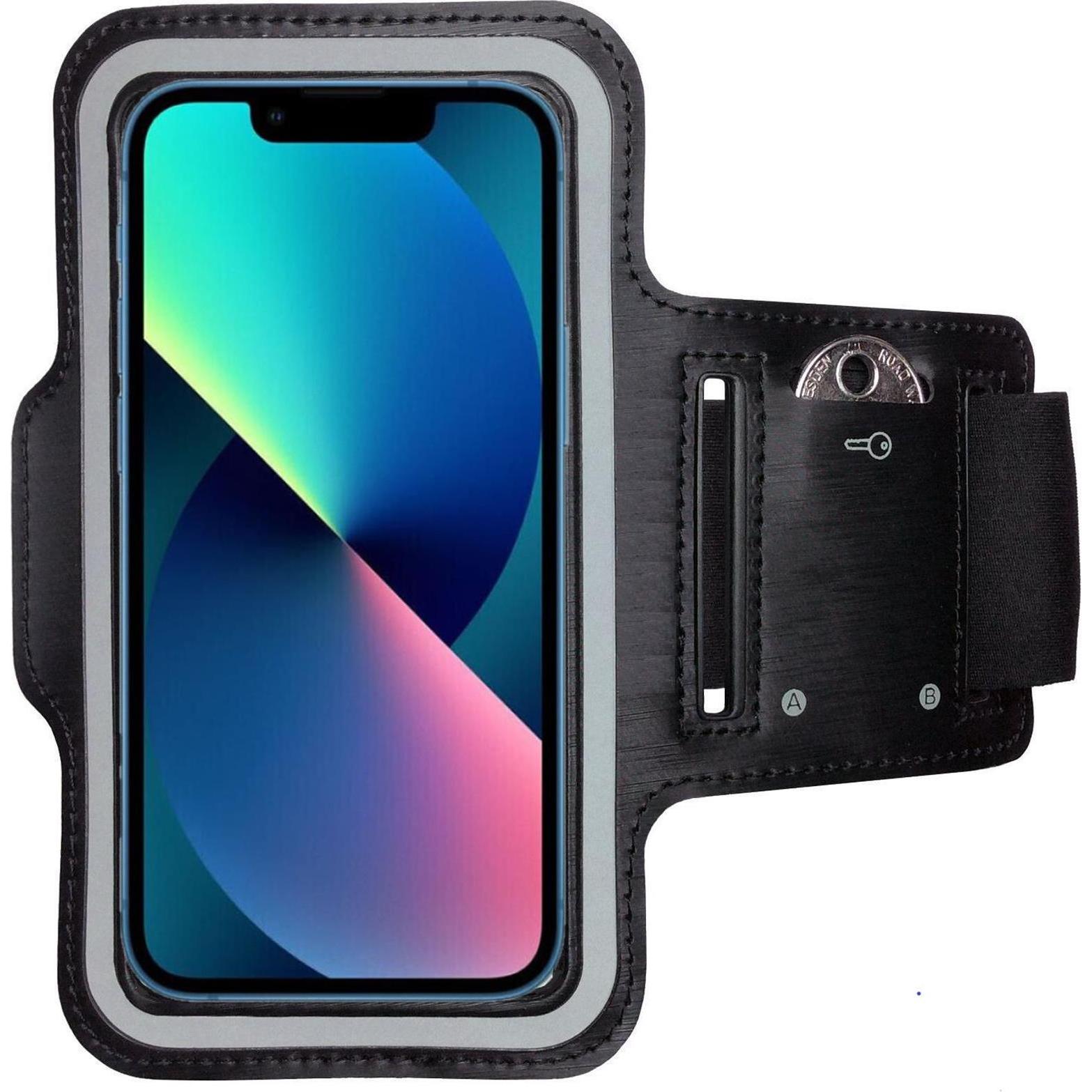 CoverKingz Sportarmband für iPhone 13 Mini, Smartphone Sportarmband, Schwarz