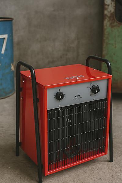 Produktbild WDH WDH-IFH20 Heizlüfter WDH-IFH20 Rot/Schwarz