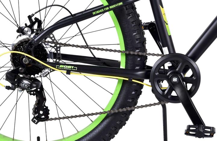 Produktbild Volare Gradient Kinderfiets Jongens 26 inch Zwart Geel Groen 7 speed Prime Collection (26")