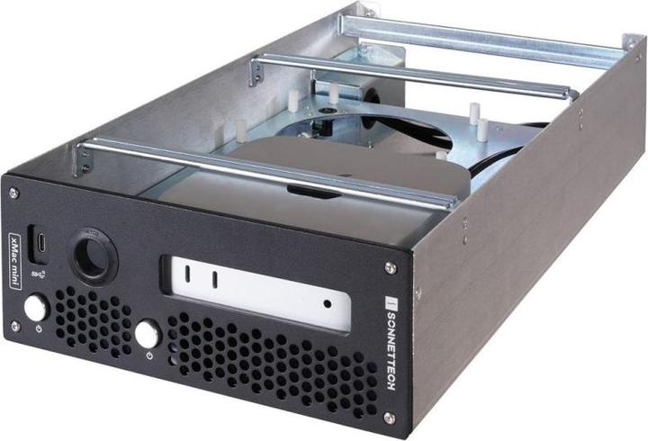 Actual product image Sonnet xMac mini (2024+) 2U Rackmount System Without Echo Module