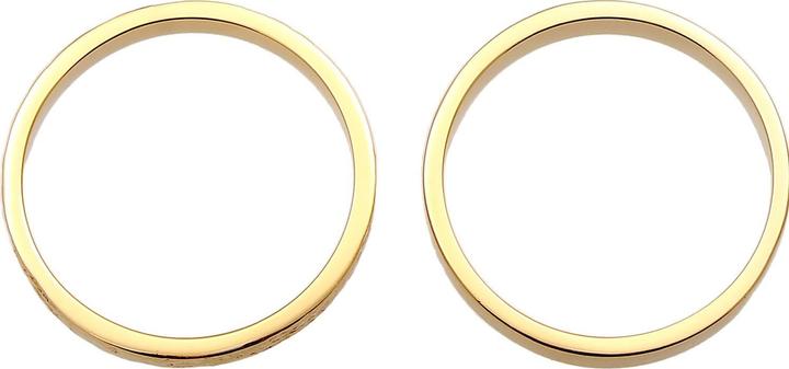 Produktbild Elli 2er Set Bandring (54, 925 Silber)