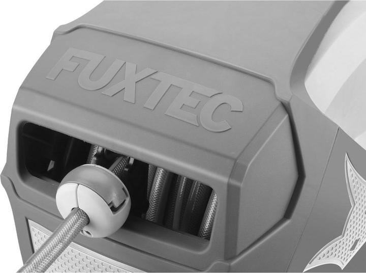 Produktbild Fuxtec Wasserschlauchaufroller 30m rund FX-WSA30G Grau (30 m)