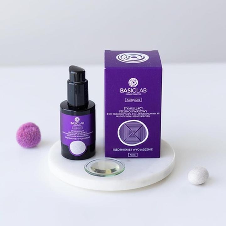 Actual product image BasicLab Acidumis Stimulating Acid Peeling 30Ml (Cleansing scrub, 30 ml)