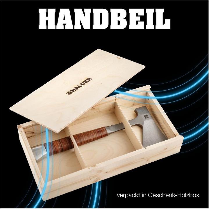 Produktbild Halder Handbeil in Holzbox