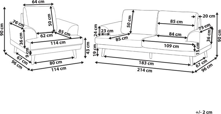 Produktbild Beliani Kildal