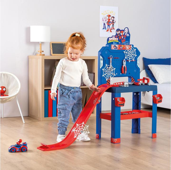 Produktbild Smoby Spidey Werkbank mit Sprungschanze