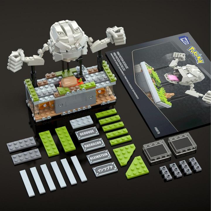 Produktbild MEGA Pokémon Mini Motion Kleinstein bewegliches Bauset