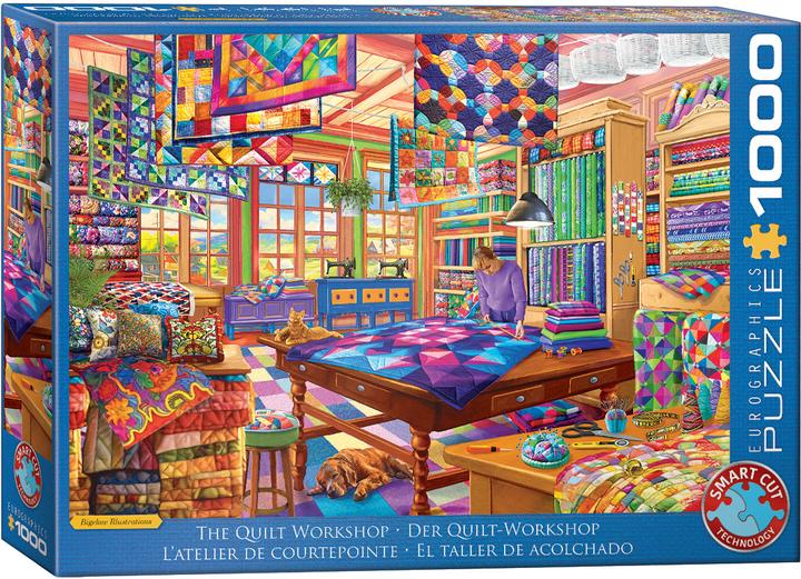 Immagine prodotto Eurographics Il laboratorio di quilt - 1000 pezzi (1000 pezzi)