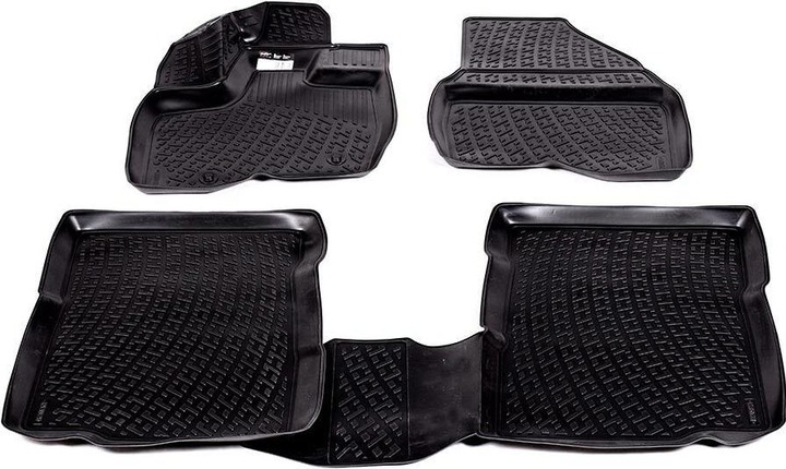 Image du produit Sixtol Tapis en caoutchouc pour Nissan Pathfinder IV (R52) (troisième rangée de sièges) (12-) (3D)