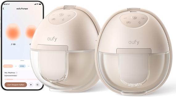 eufy Baby S1 Draagbare Borstkolf â€“ Breast Pump â€“ Verwarmingstechnologie â€“