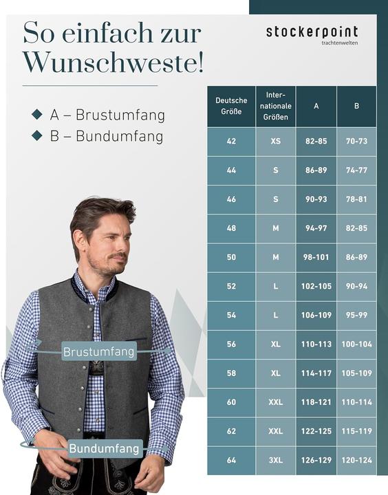Produktbild Stockerpoint Lodenweste (50)