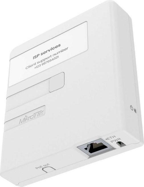 Actual product image MikroTik PoE Injector GPEN11 passive for GPEN system (Passive 24V PoE-in, 48 W)