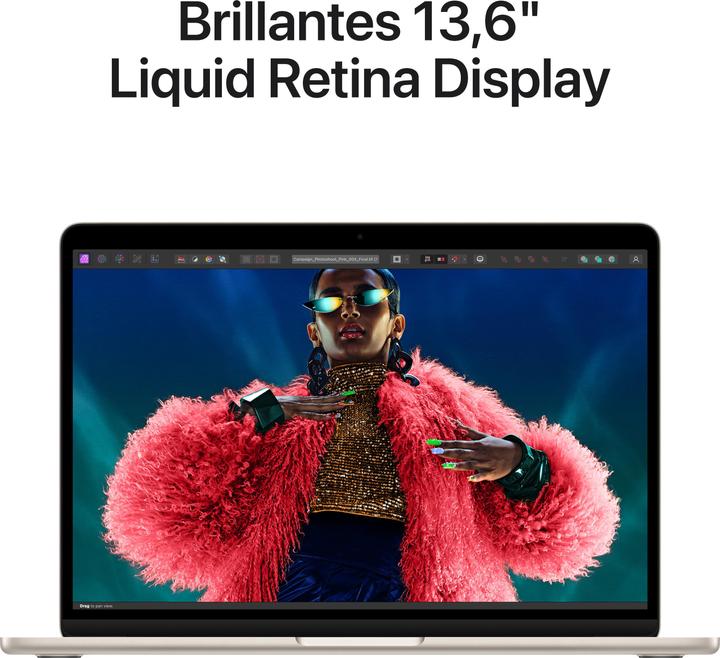 Produktbild Apple MacBook Air – 2024 (13.60", M2, 16 GB, 1000 GB, DE)