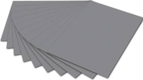 Produktbild Folia Fotokarton 300g/m2 steingrau 50x70 cm, 1 Bogen mit EAN-Code (1 x)