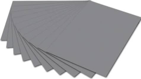 Produktbild Folia Fotokarton 300g/m2 steingrau 50x70 cm, 1 Bogen mit EAN-Code (1 x)